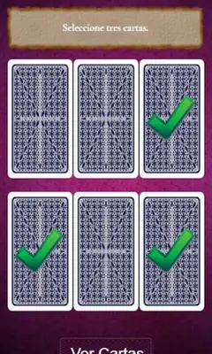 Tirada de cartas android App screenshot 4