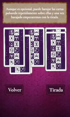 Tirada de cartas android App screenshot 7